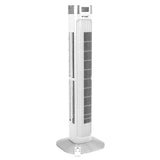 V-TAC Ventilatore a Torre 55W con Display LED con Indicatore di Temperatura e Telecomando Colore Bianco 92cm