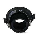 V-TAC Portafaretto LED da Incasso GU10 Rotondo Colore Nero con Interno Nero