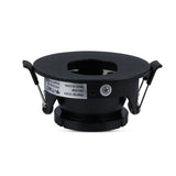 V-TAC Portafaretto LED da Incasso GU10 Rotondo Colore Nero con Interno Nero