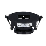 V-TAC Portafaretto LED da Incasso GU10 con Sezione Quadrata Colore Nero con Interno Nero